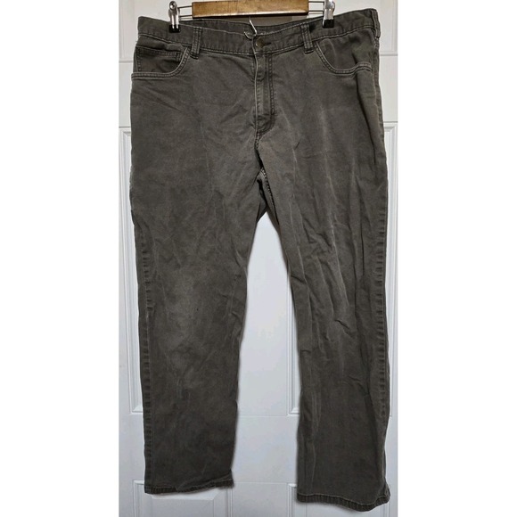 Carhartt Other - Carhartt Pants Mens 38x30 Gray Distressed Workwear Relaxed Fit